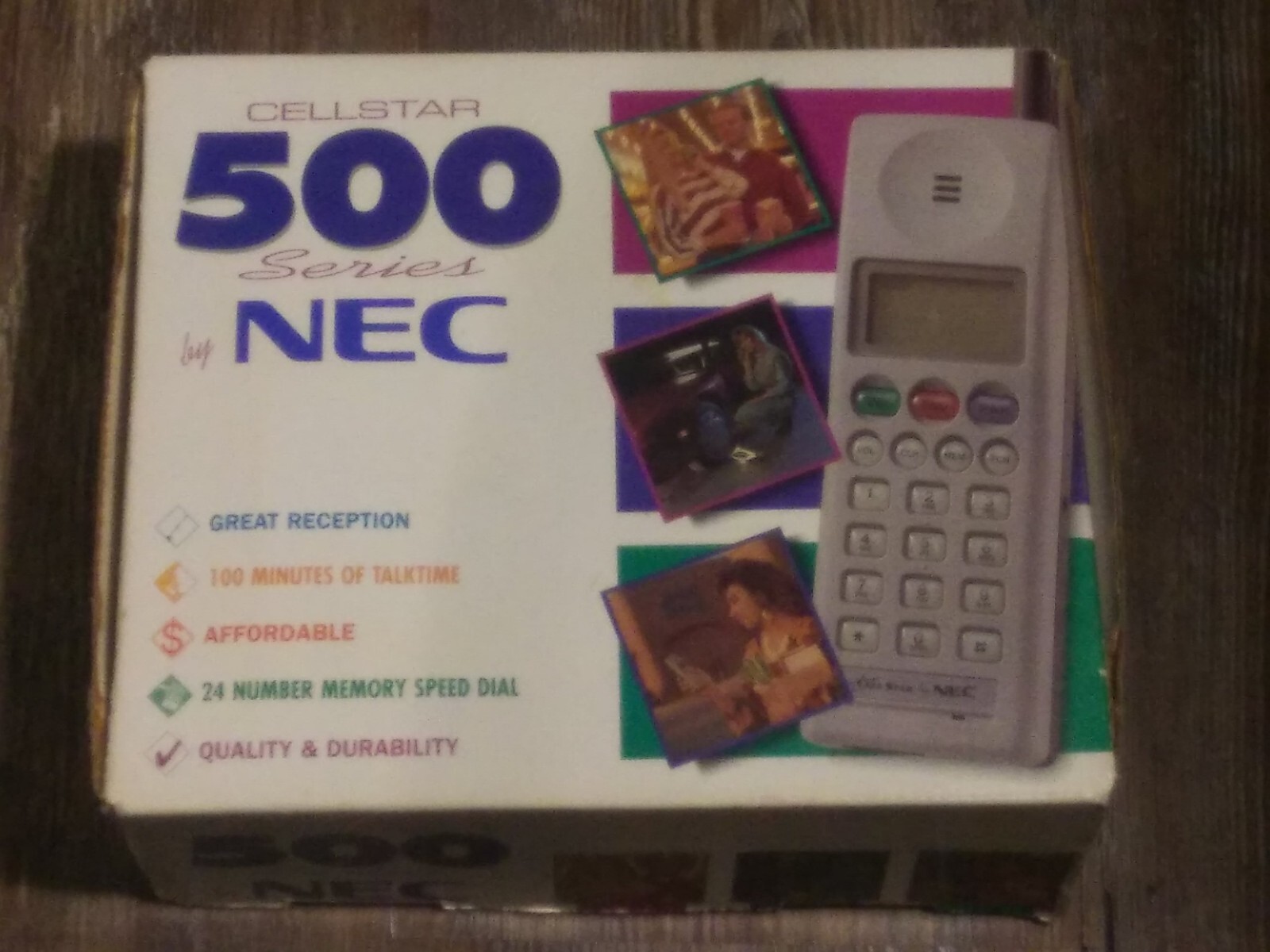 Vintage  NEC MP5A1B6-1A Cell Phone In Box W/ 2 Chargers + Accessories 🔥