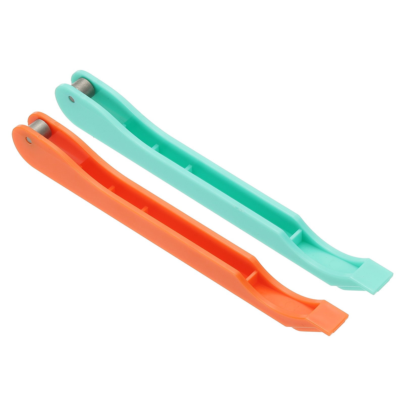 Copper Foil Hand Foiler, 2 Pcs Stained Glass Copper Foil Tool, Orange/Green