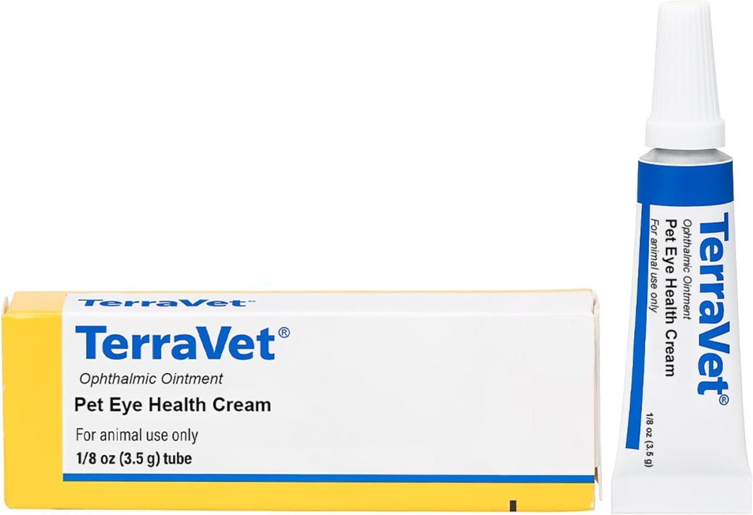 Pet Eye Care Cream for Cats, Dogs, Horses & Birds - Soothes Red/Watery Eyes, ...