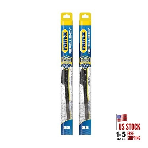  810363 Water Repellent Wiper Blades, 22" Windshield 22" and 22" Repellency