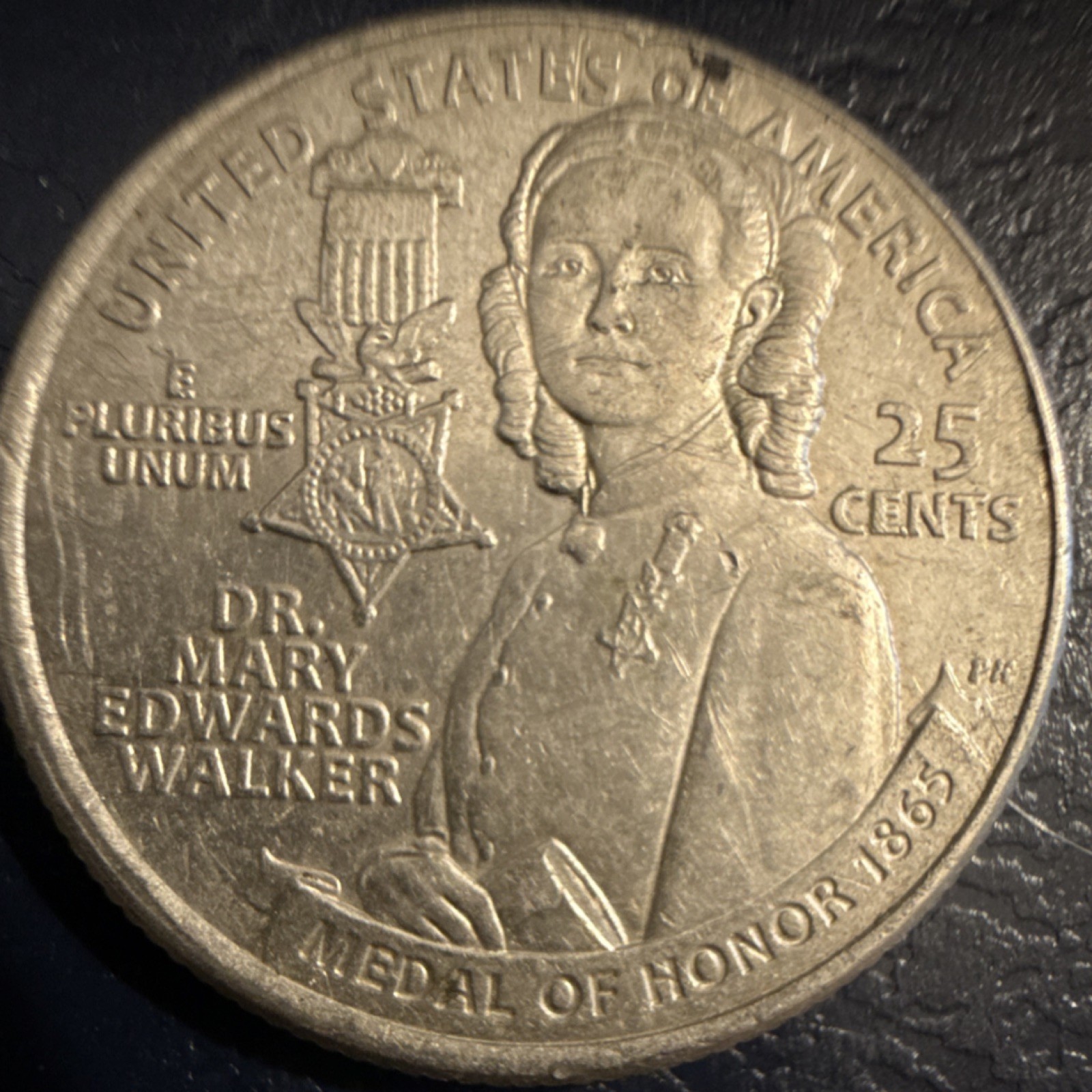 2024 America the Beautiful Quarter 25C Philadelphia Dr. Mary Edwards Walker