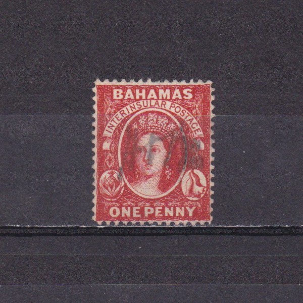 BAHAMAS 1882, SG# 42, Wmk Crown CA Reversed, Perf 14, Used