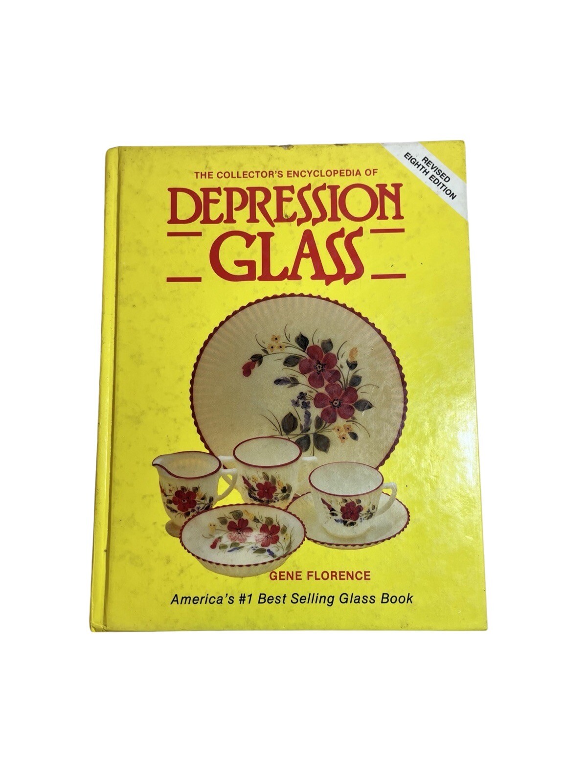 Collector's Encyclopedia of Depression Glass HC 1988 Vintage Book 