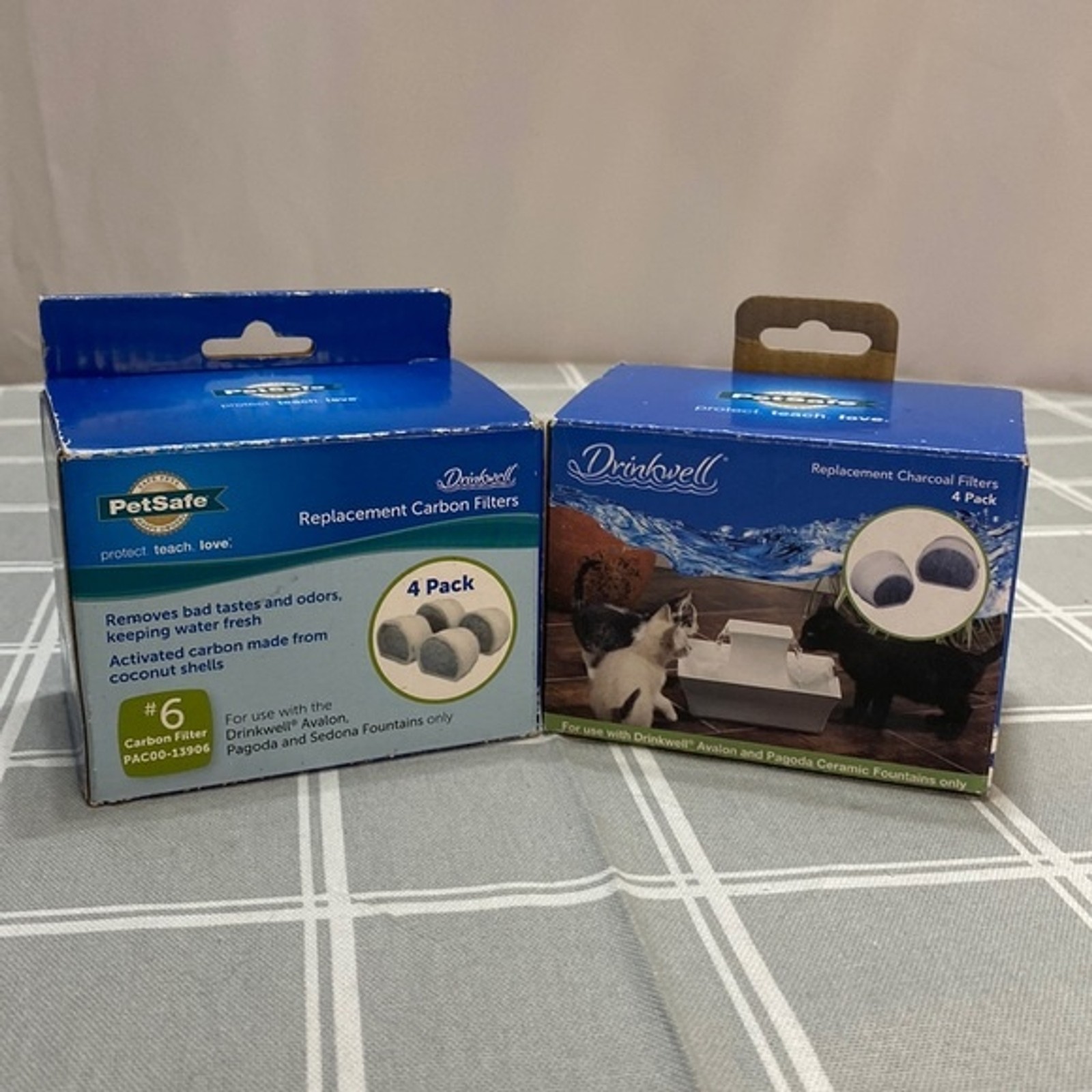 PetSafe Carbon Filters PAC00-13906 Drinkwell Avalon Pagoda Sedona Water Fountain