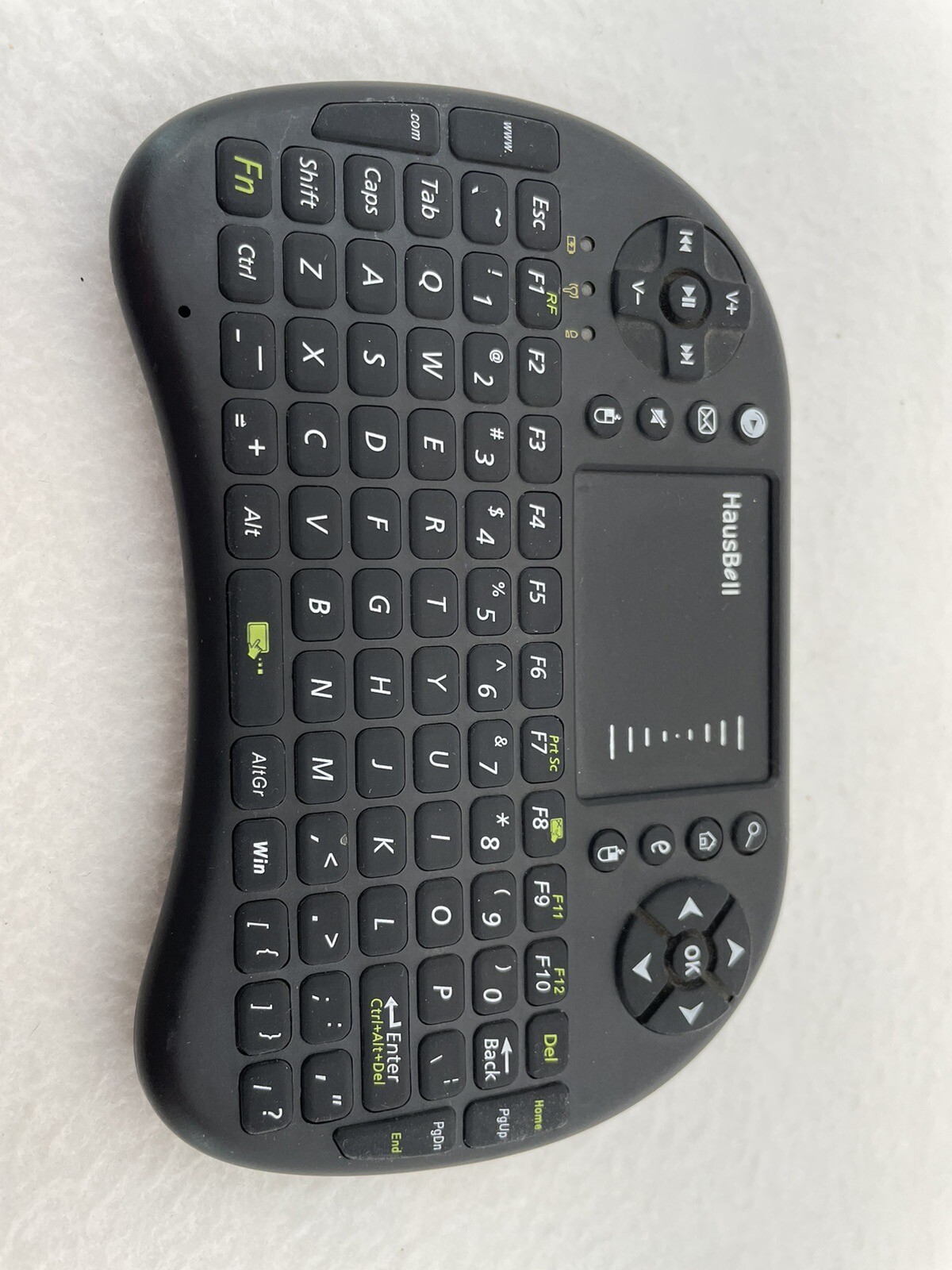 HausBell H7 w/ Touchpad for PC, Pad, Xbox 360 Wireless Mini Keyboard