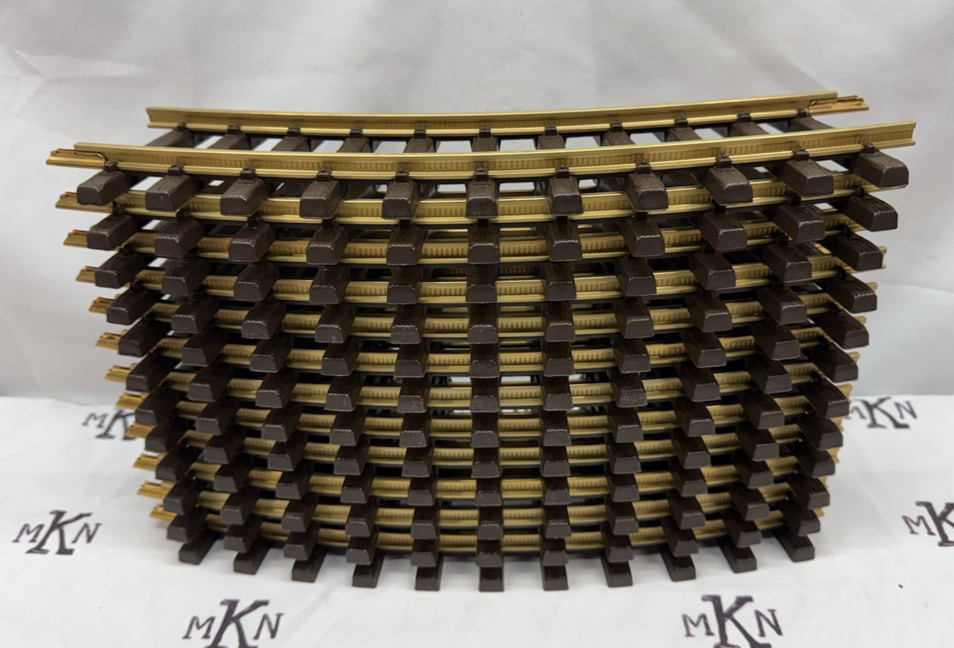 LGB 11000 Brass Curved Track 12 Pieces G Scale New in Box Germany