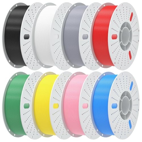  PLA 3D Printer Filament 1.75mm Multi-Color PLA-8KG Pla-1kg*8-8 Color-02