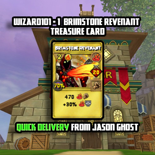 Wizard101 - 1 Brimstone Revenant TC - ✅Quick Delivery from Jason Ghost
