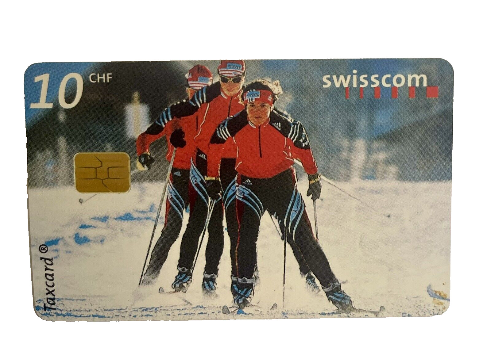 Taxcard 10 CHF. Swisscom Collectable Swiss Phone Card, Nordic Express, 2004