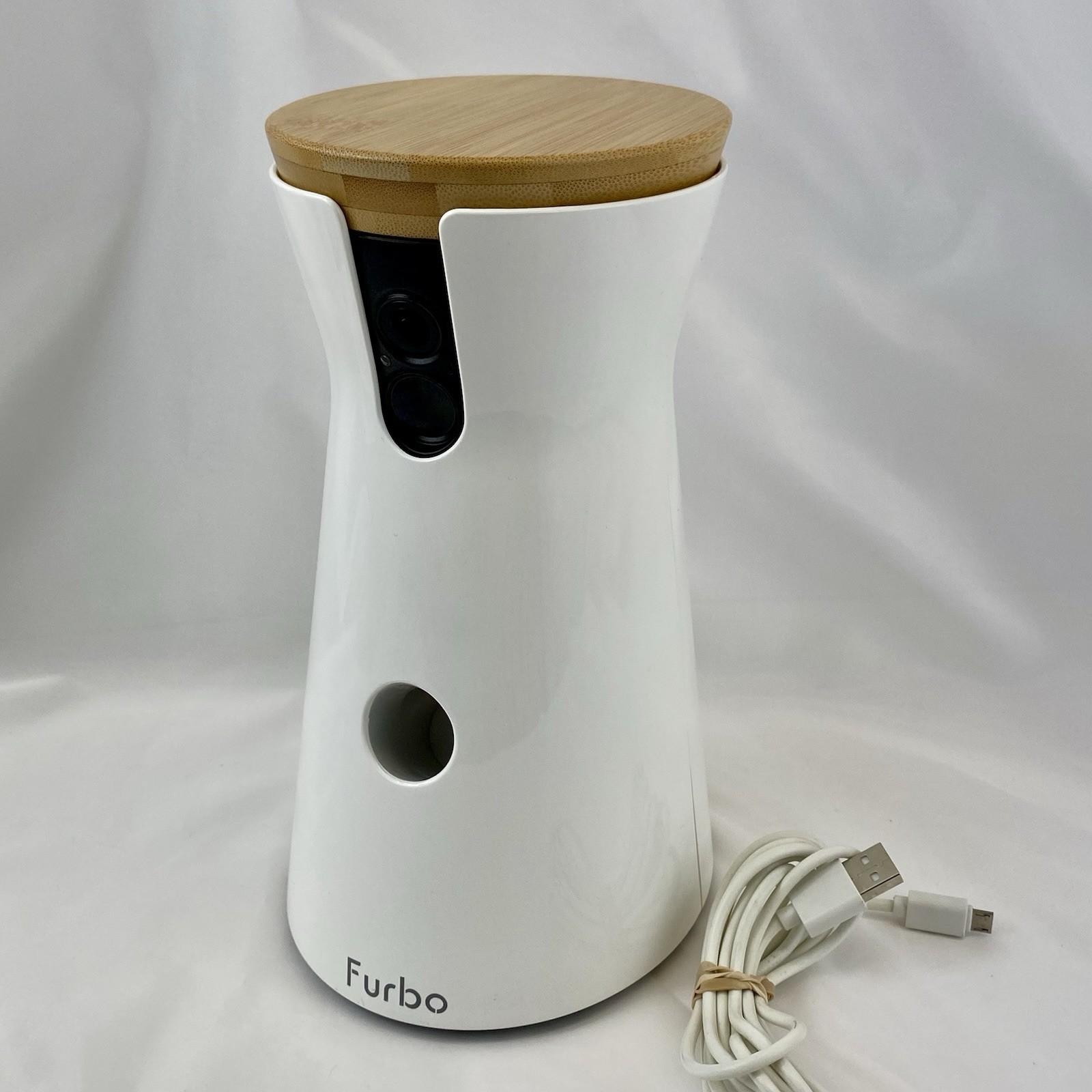 FURBO Dog Treat Tossing Dispenser Full HD WIFI Pet Camera 2 Way Audio FURBO2T