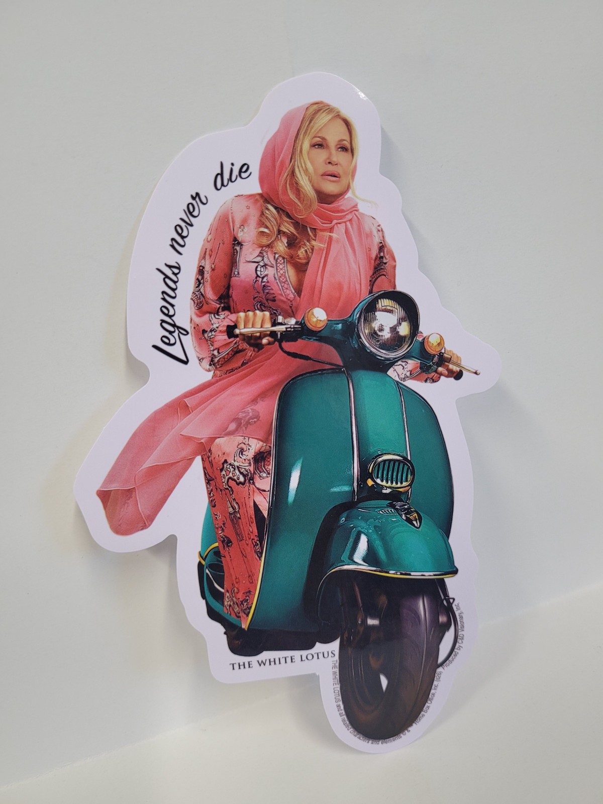 Stickers - C&D Visionary - The White Lotus Tanya 4"x6.5" NEW Licensed