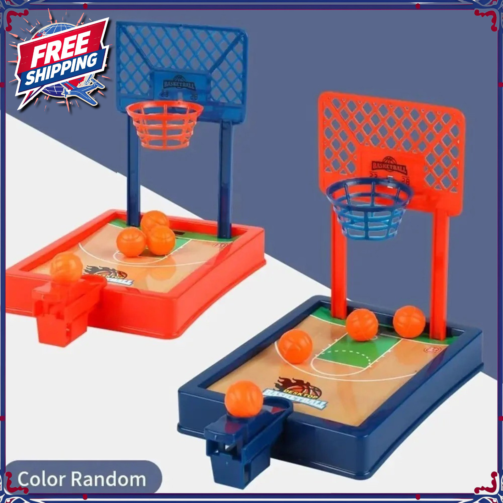 Fun Toy Mini Basketball Game Portable Machine Party Sport Table Interactive Gift