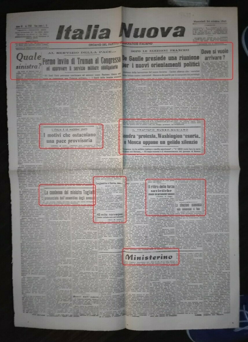  WW2 * THE RUSSIAN/MAGIAR TREATY *N.3699