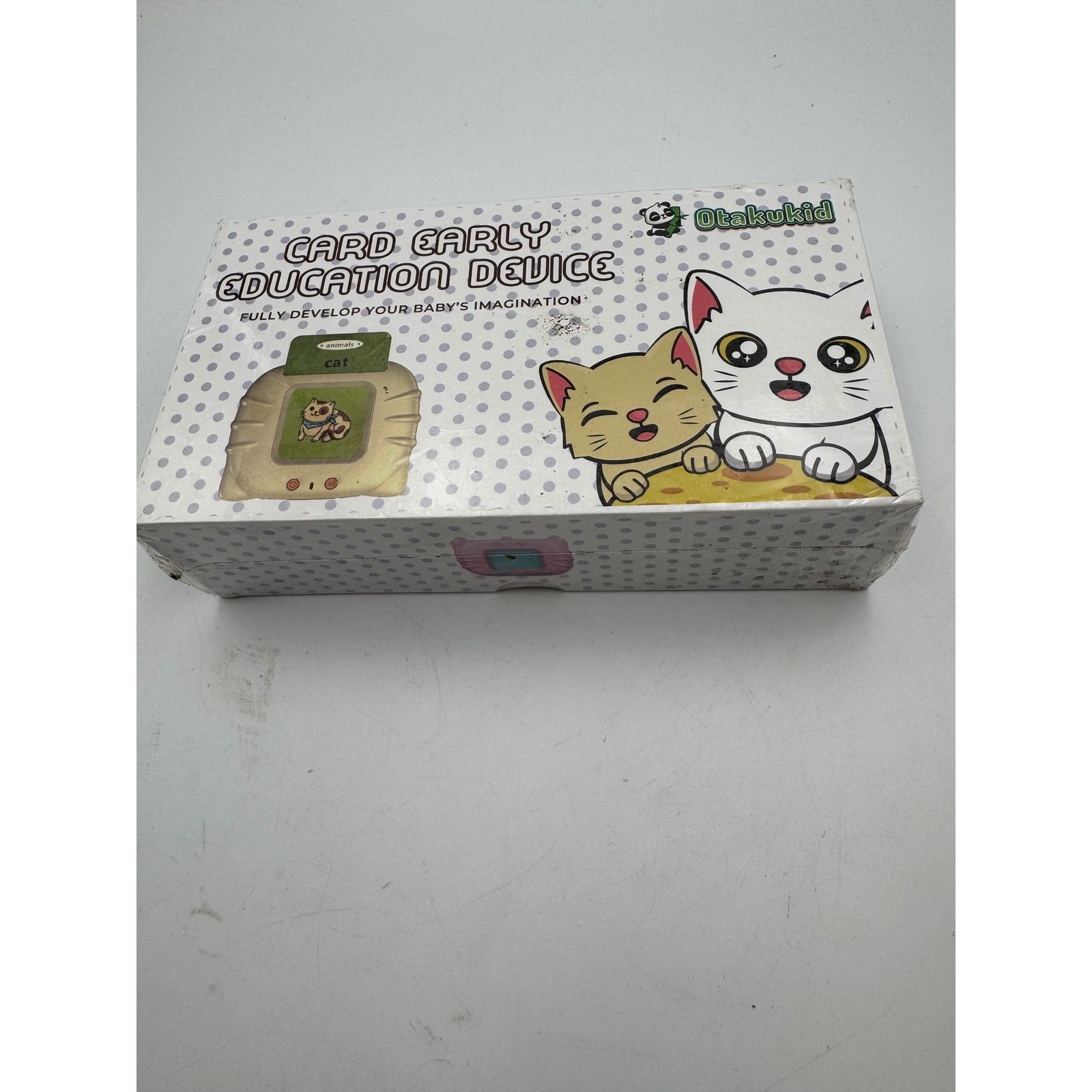 Otakukid Card Early Education Device V7 Pink Toddler Talking Flash Cards 112pcs