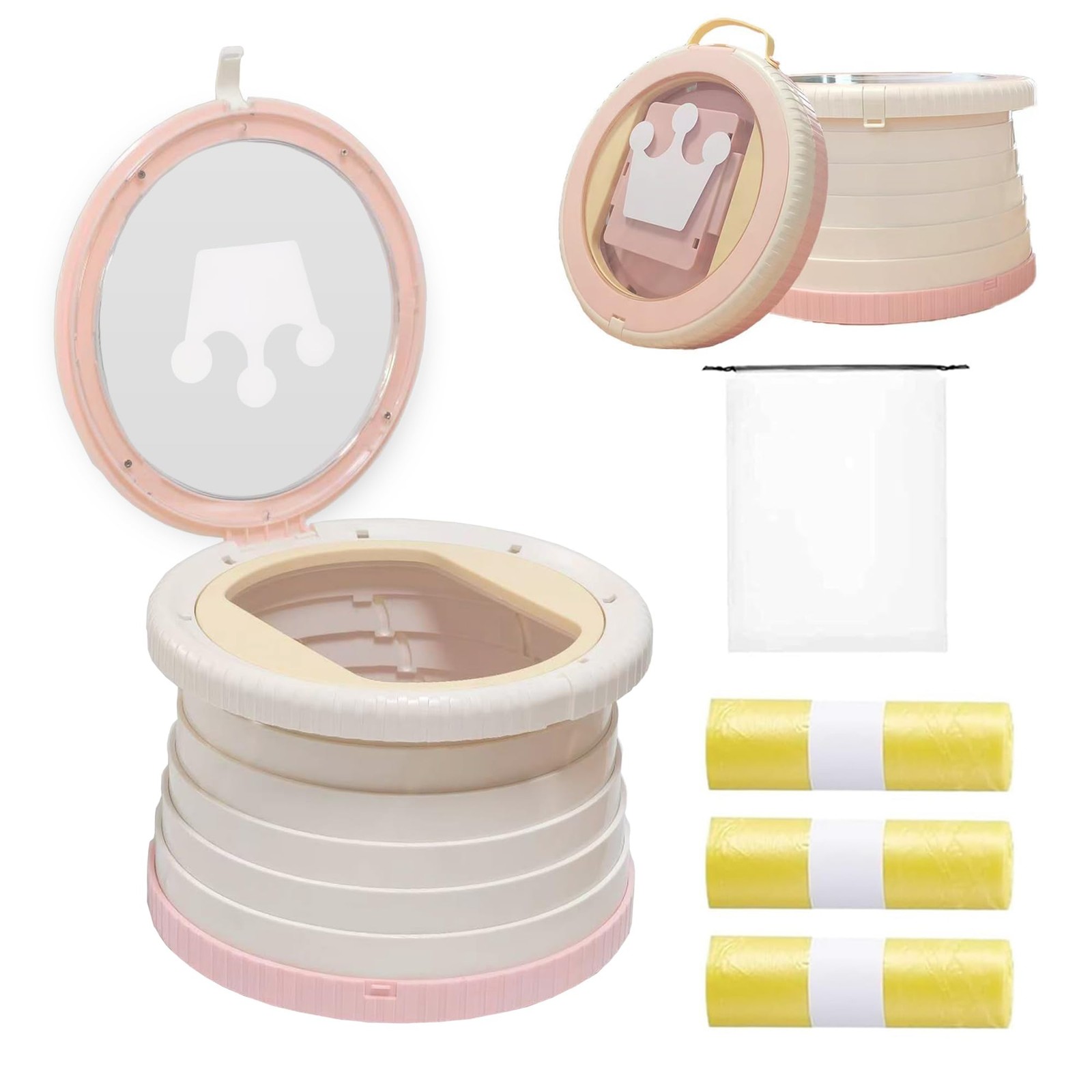 Portable for ,Portable Potty Seat for Travel,Travel Potty with Travel Bag, Ap...