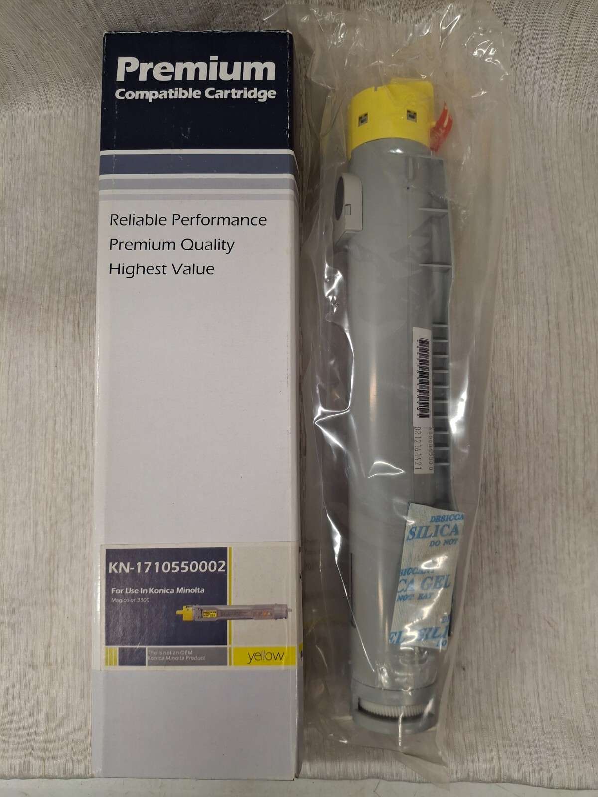 Konica Minolta Magicolor Premium Cartridge KN-1710550002 Yellow NEW