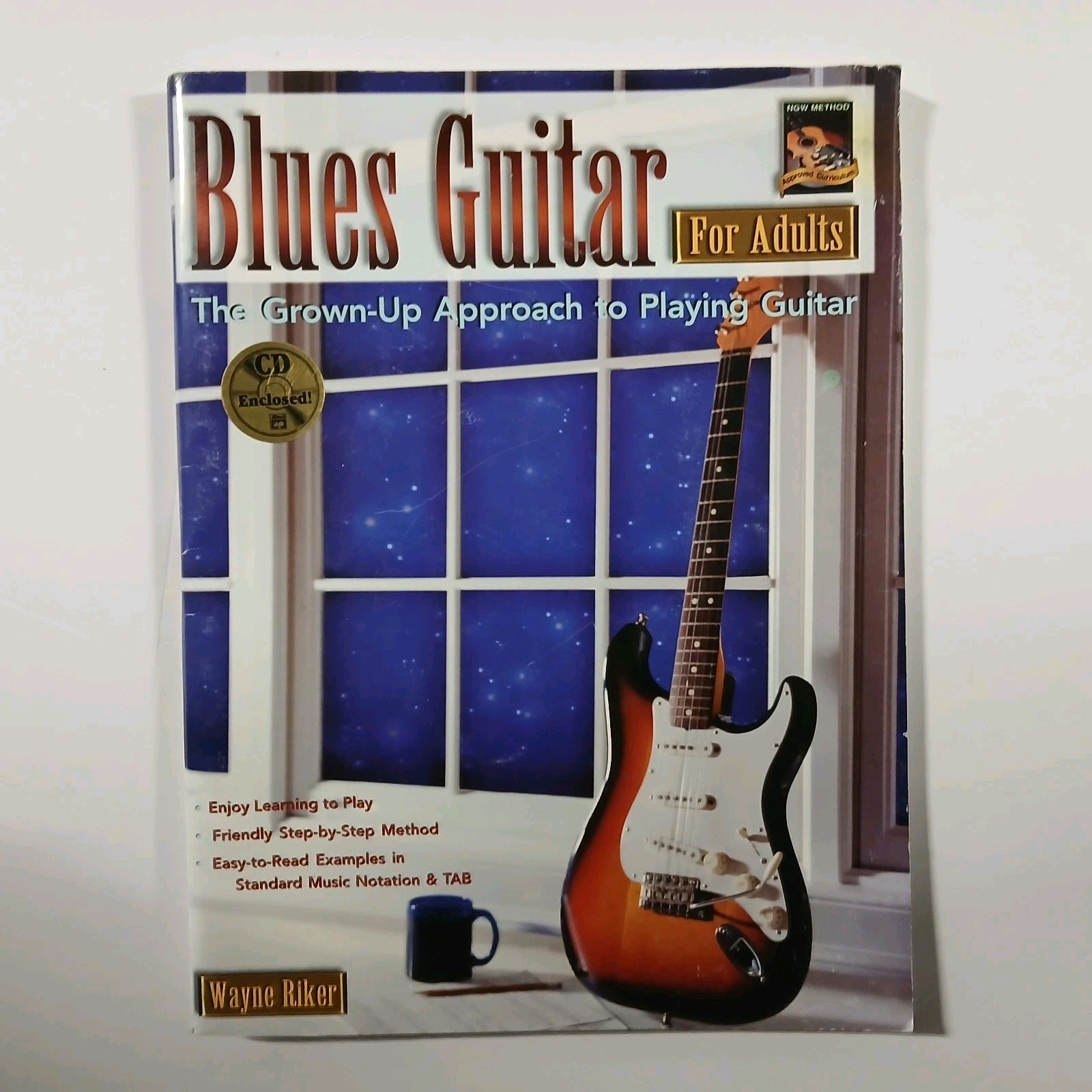 Blues Guitar For Adults - The Grown Up Approach To Playing Guitar Tab Book & CD