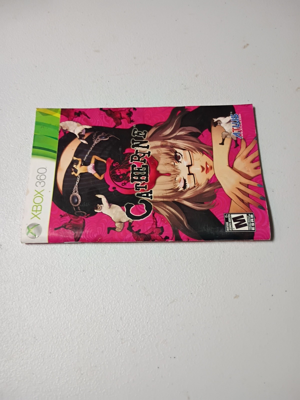 catherine xbox 360 Manual Only