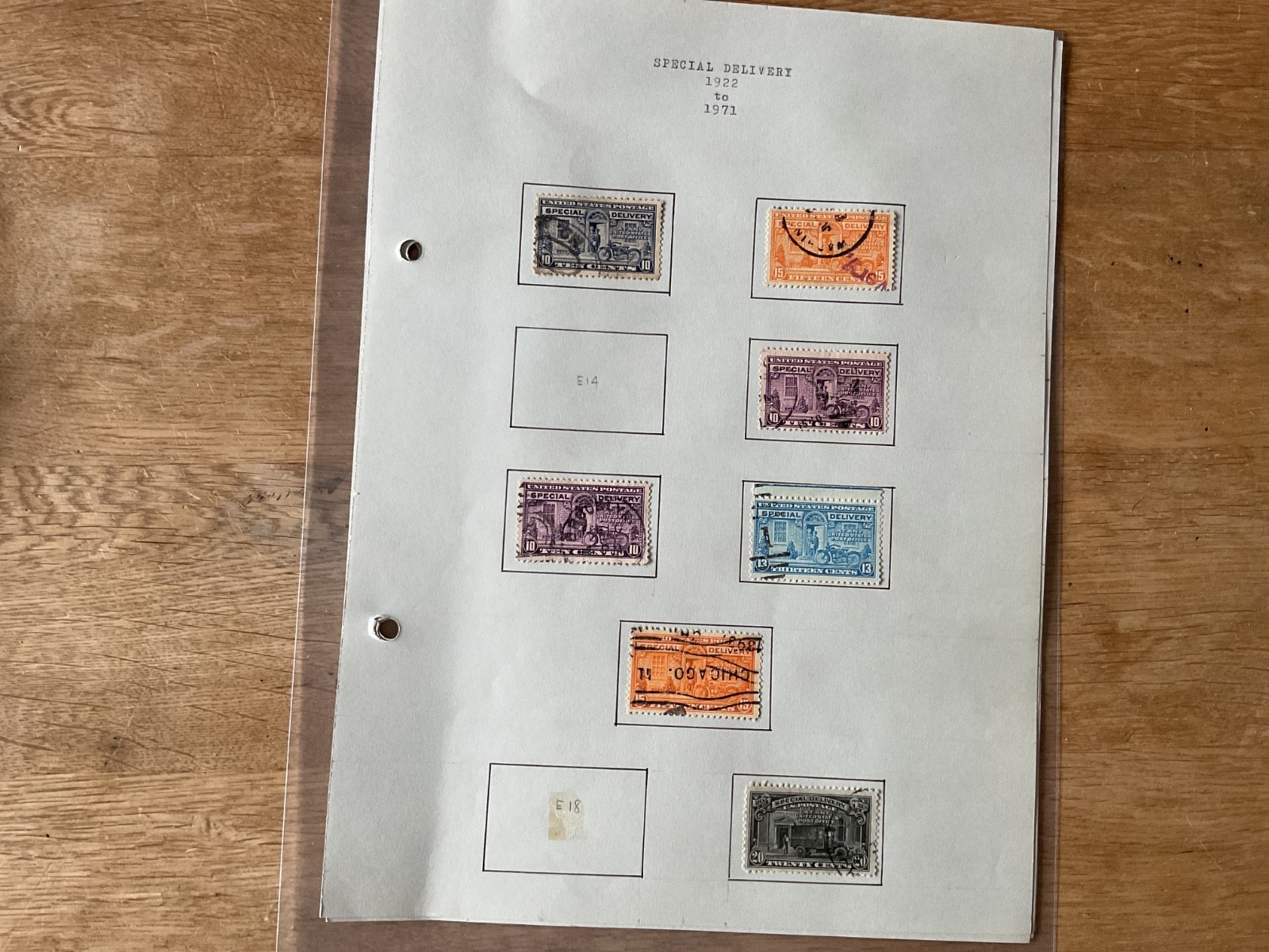 United States 1922 - 1971  special delivery & postage due stamps B3193