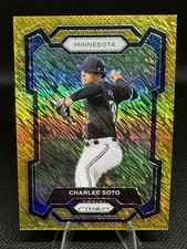 Charlee Soto 2024 Panini Prizm Baseball Gold Shimmer Prizm /7 FOTL Twins #230