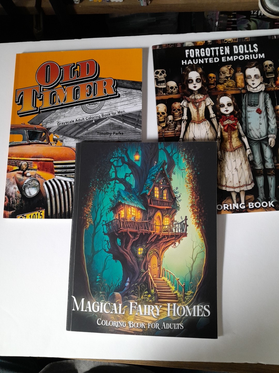 lot of coloring books for adults Greyscale