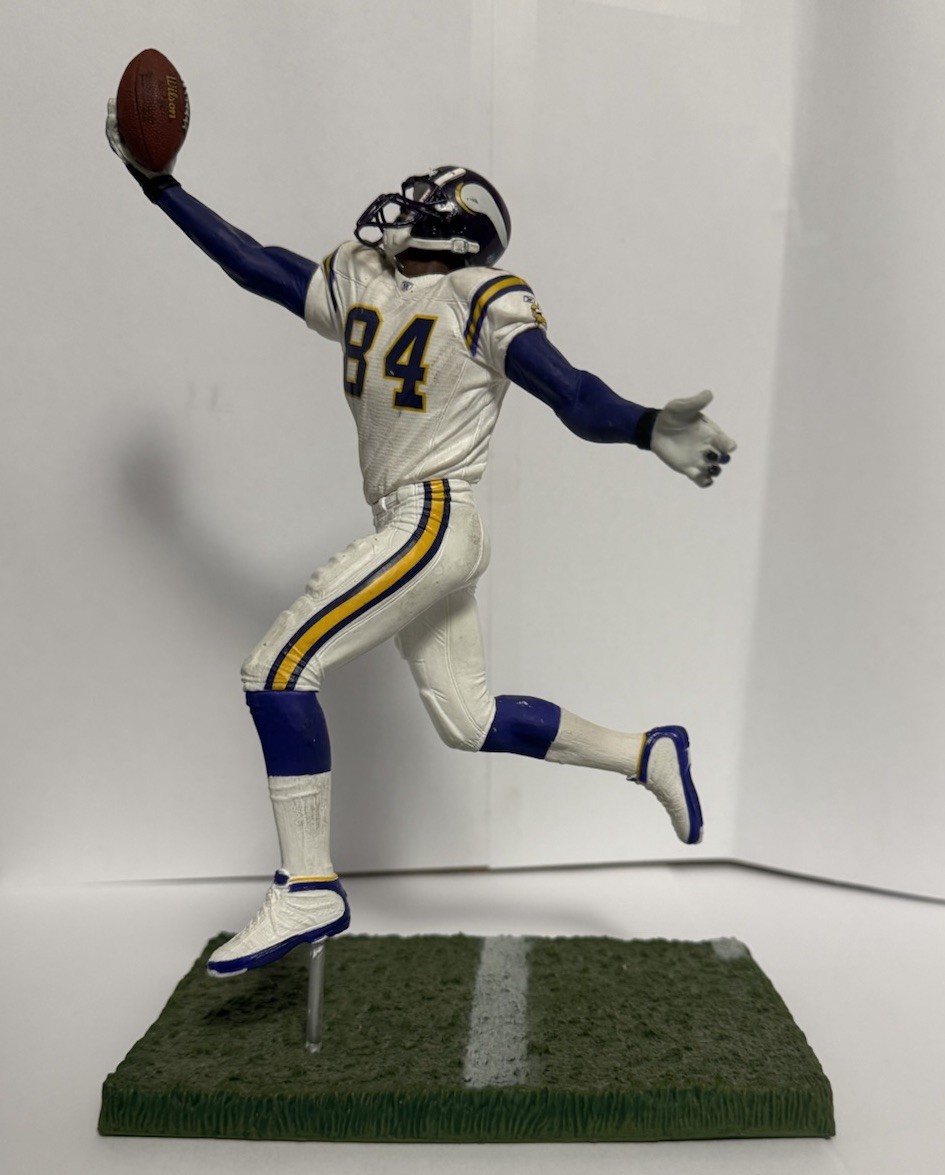Randy Moss McFarlane Figure - White Jersey