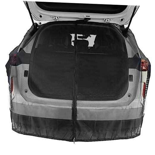 Tailgate Mesh Screen, Breathable Mesh Net for Car Tailgate for UV Sun 