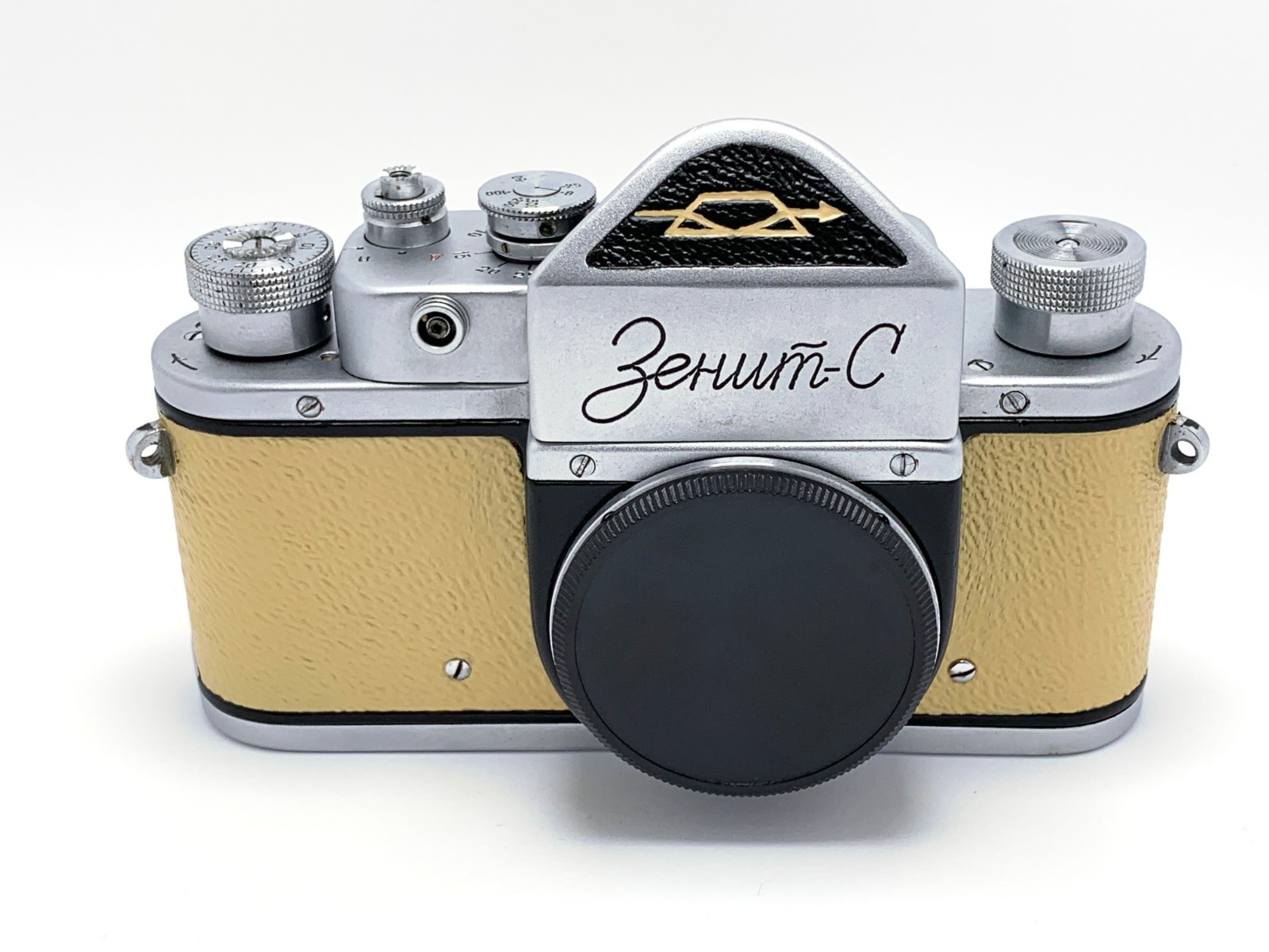 ⭐ Early 50's ⭐ Zenit-C Soviet SLR camera. M39 mount. Serviced and tested 5813338