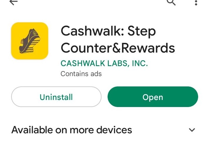 CASHWALK  Referral Code “ CHHTF”  $  Bonus GET POINTS FOR WALKING XXCASHOUTXX 