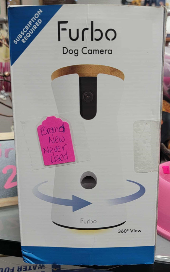 Furbo 360° Dog Camera Treat Dispenser 2-Way Audio Smart Pet Cam App Control