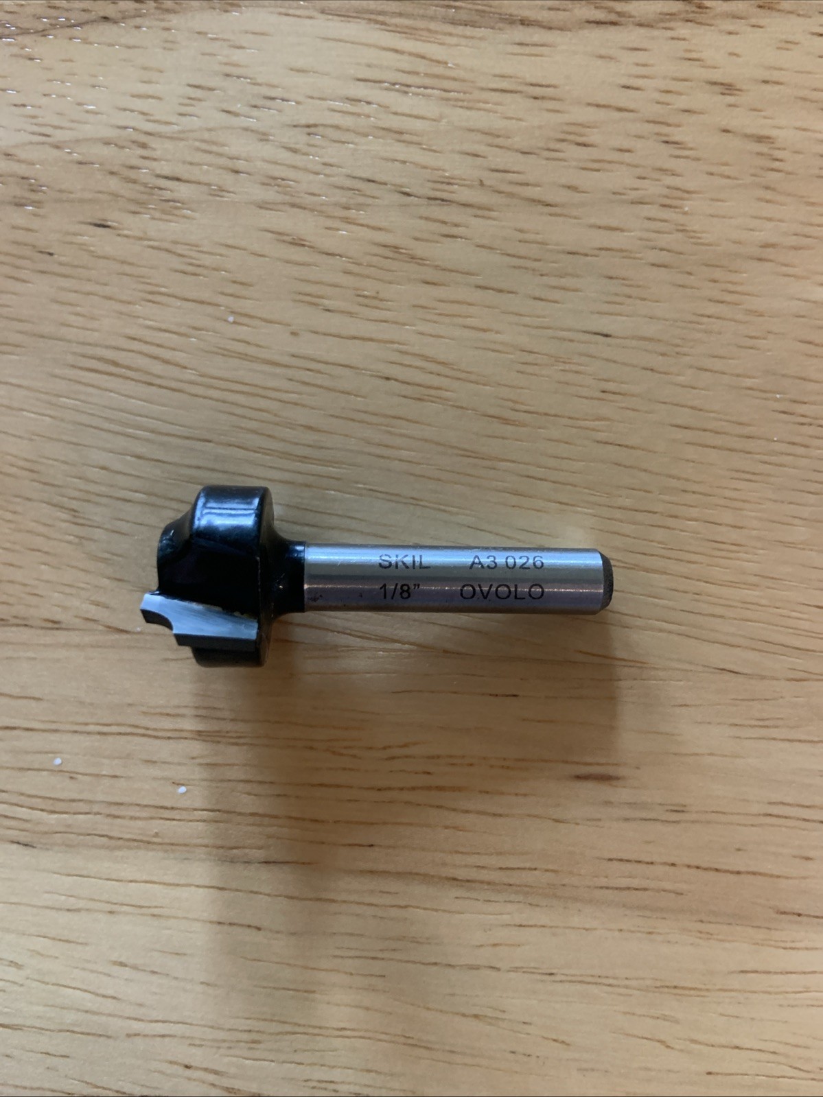 skil 1/8” ovolo router bit 