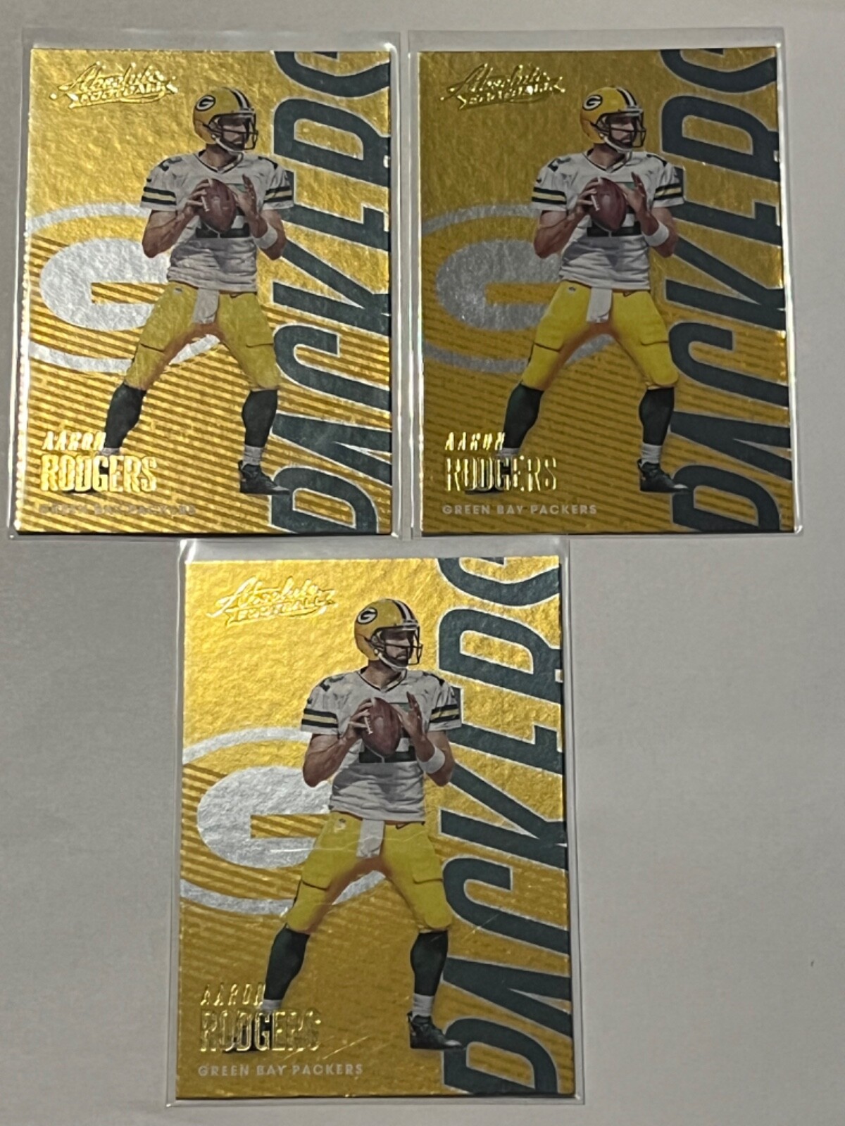 2018 Panini Absolute Aaron Rodgers #35 Green Bay Packers Lot (Read)
