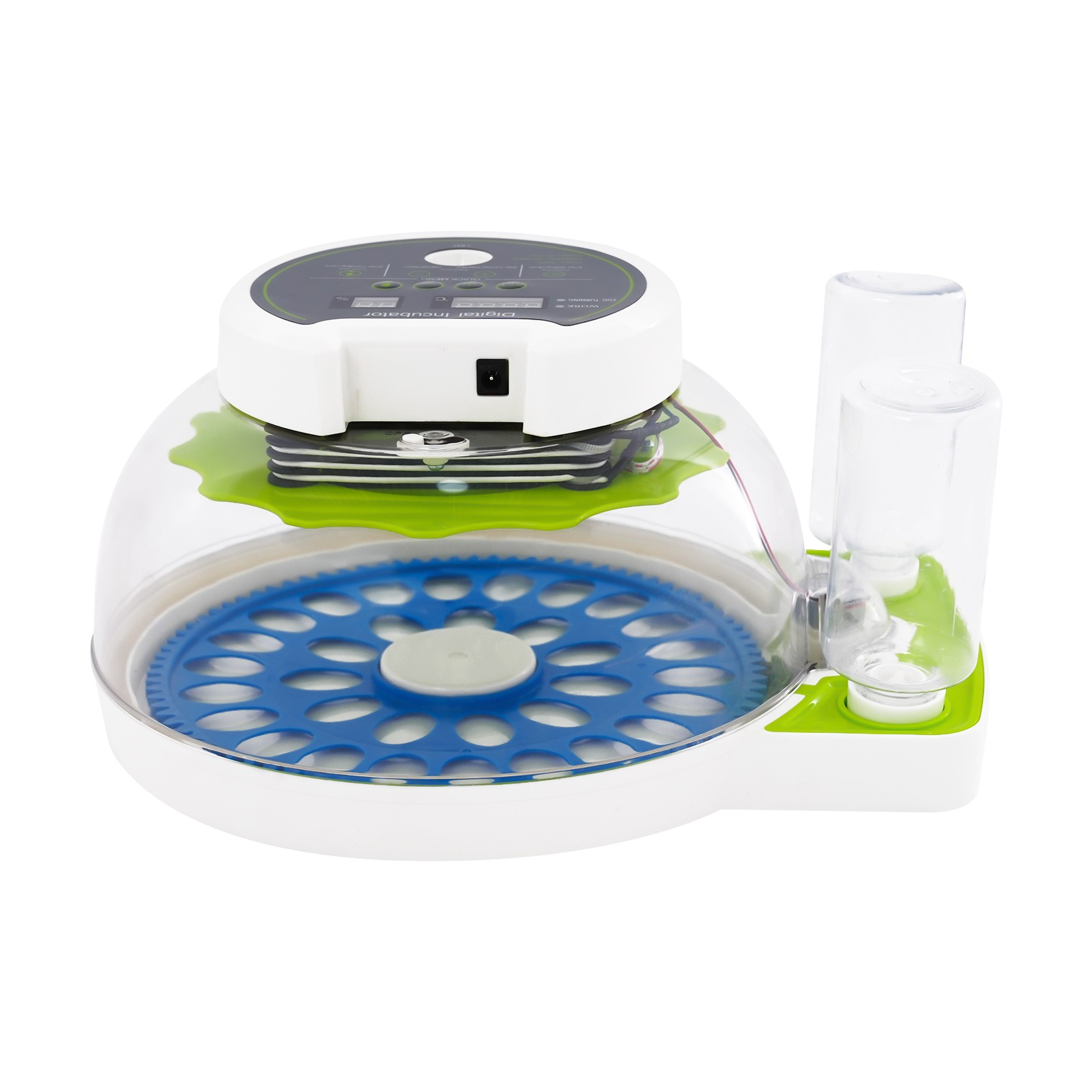 33 Egg Automatic Digital Quail Incubator w/ Auto Turn Waterer Dual Power US Plug