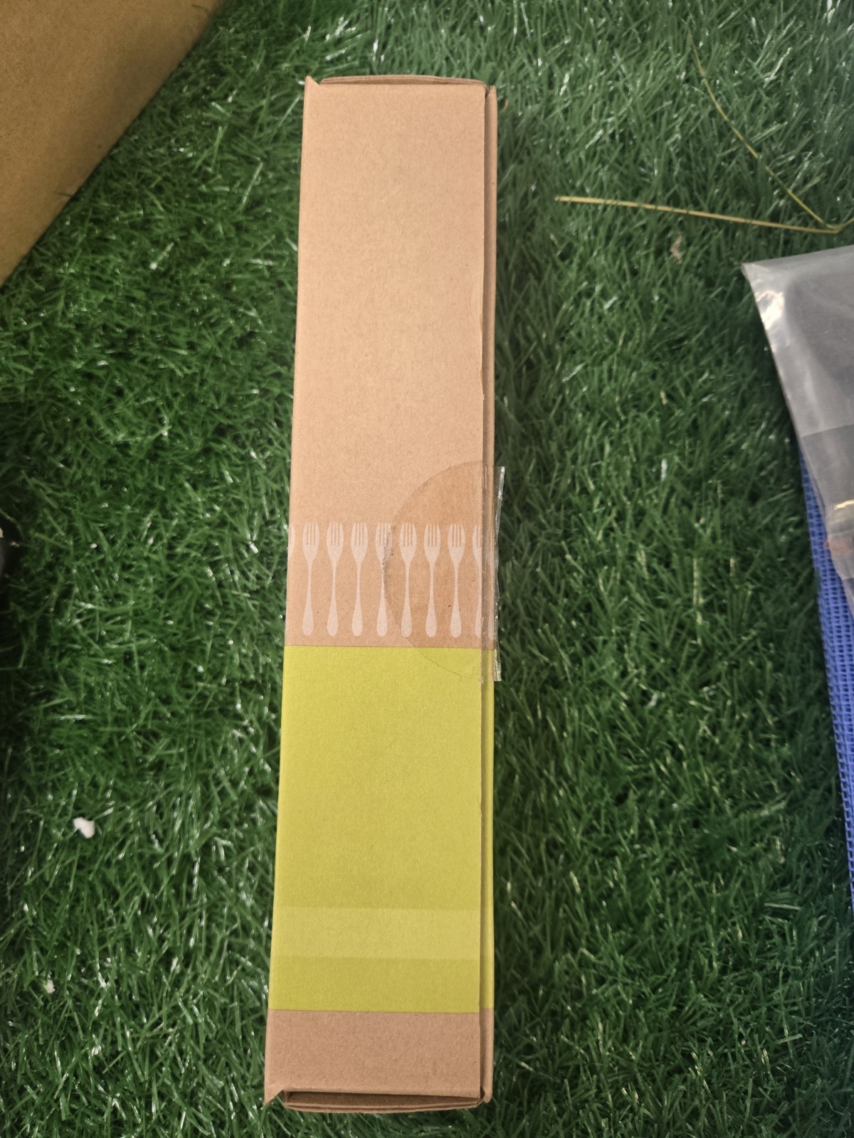 KNORK Lite 12 Piece Flatware Set Matte (starter stamped brushed finish 