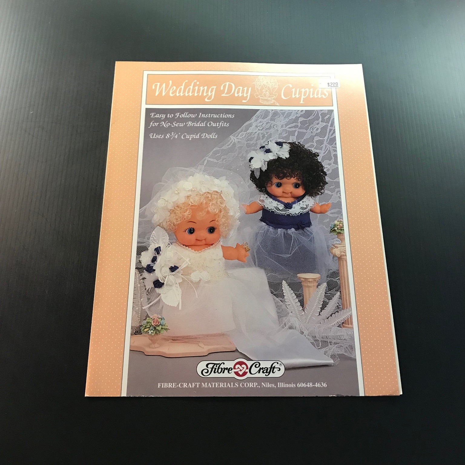 Wedding Day Cupids Joy McBride 1992 No-Sew Bridal Outfits Doll Clothes Pattern