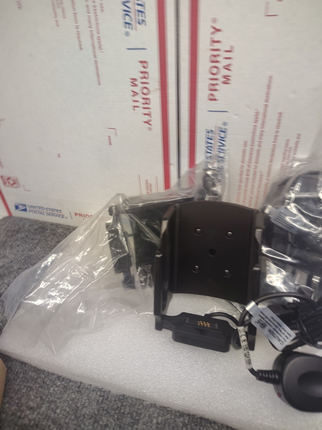 3 Zebra 3PTY-PCLIP-241389 TC56 CHARGE ONLY VEHICLE CRADLE With Plug