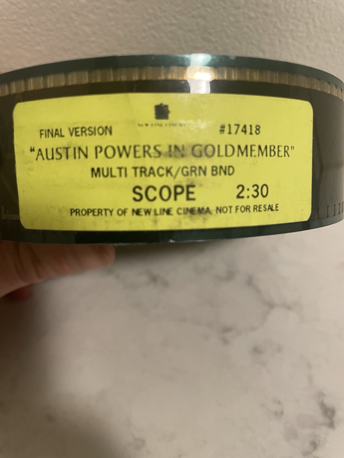 35MM Theater Trailer: Austin Powers in Goldmember, Scope, 2:30