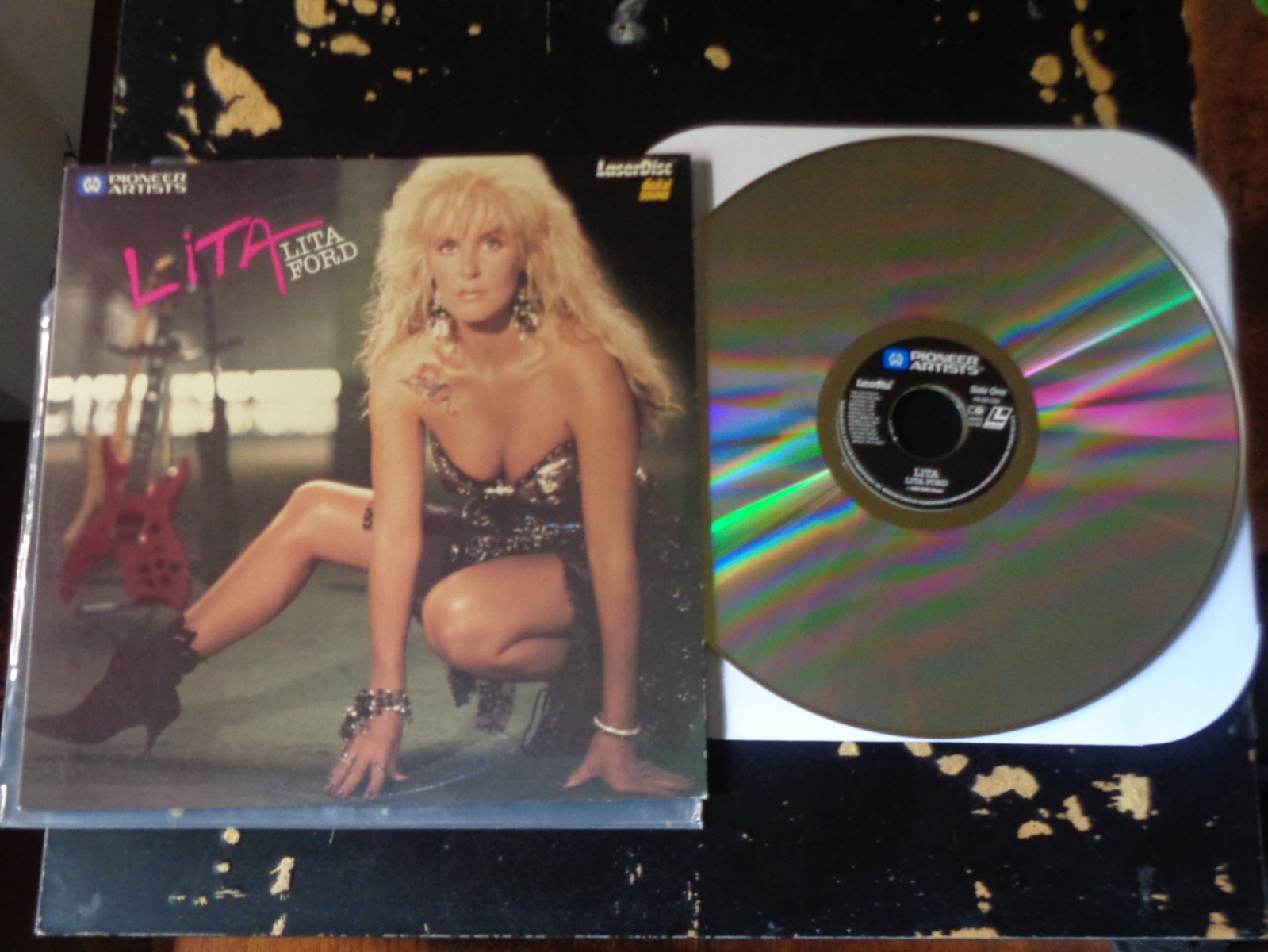 Lita Ford Laserdisc - Untested Excellent Condition