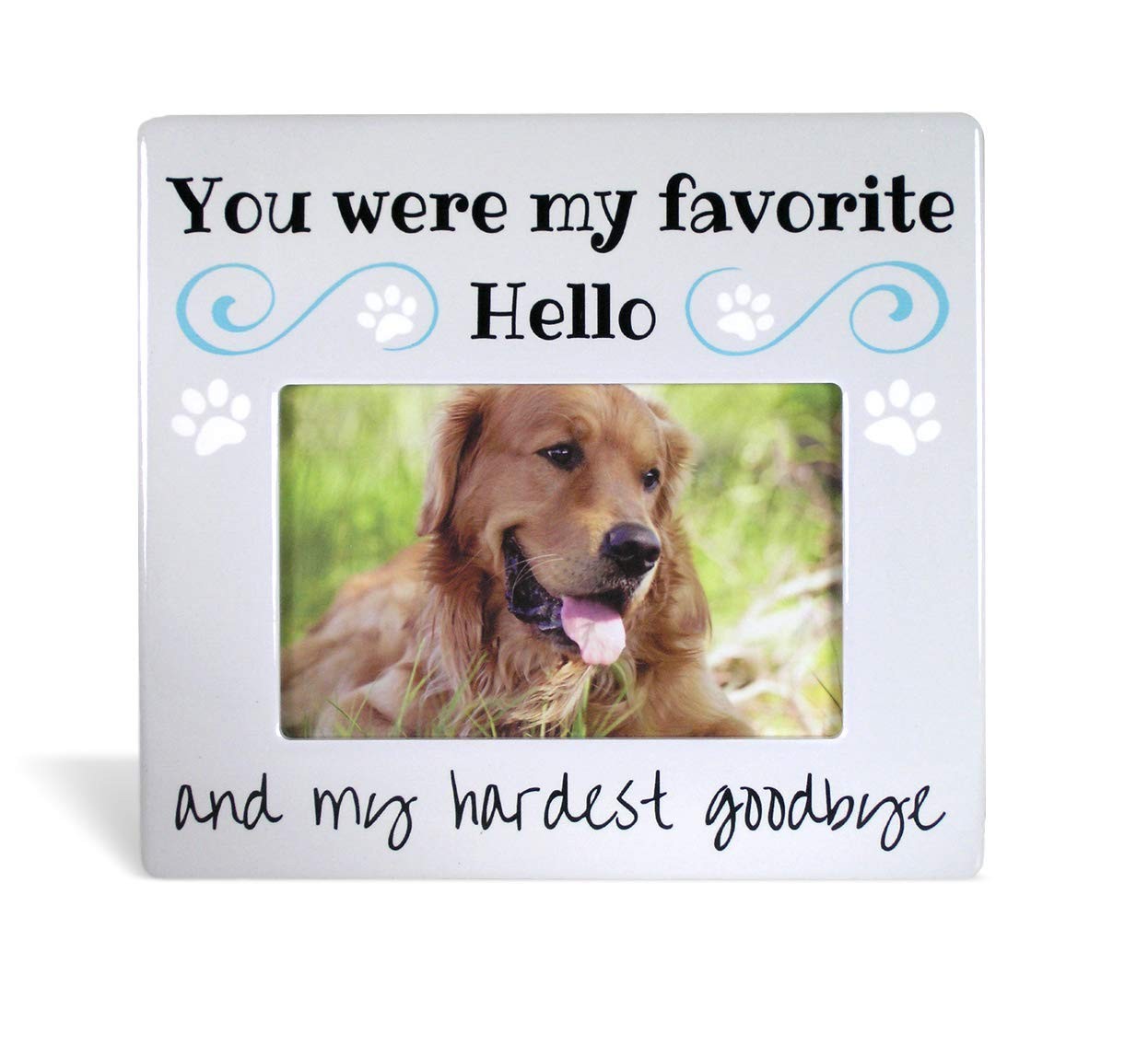 Pet Remembrance Picture Frame - Pet Bereavement Gift - Dog or Cat - You were ...