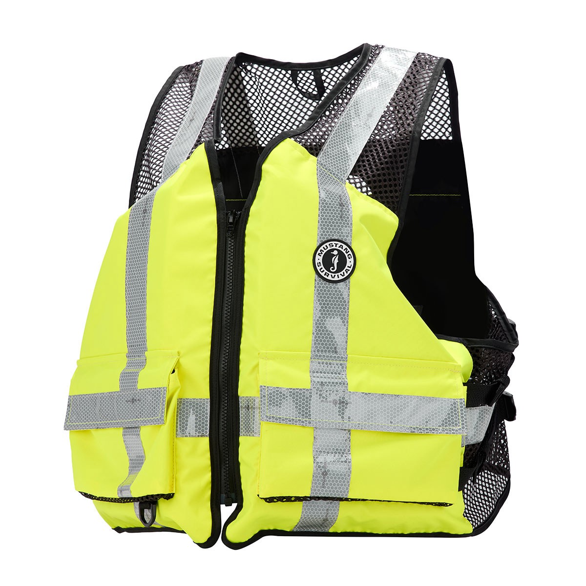 Mustang Survival High Visibility Industrial Mesh Life Jacket