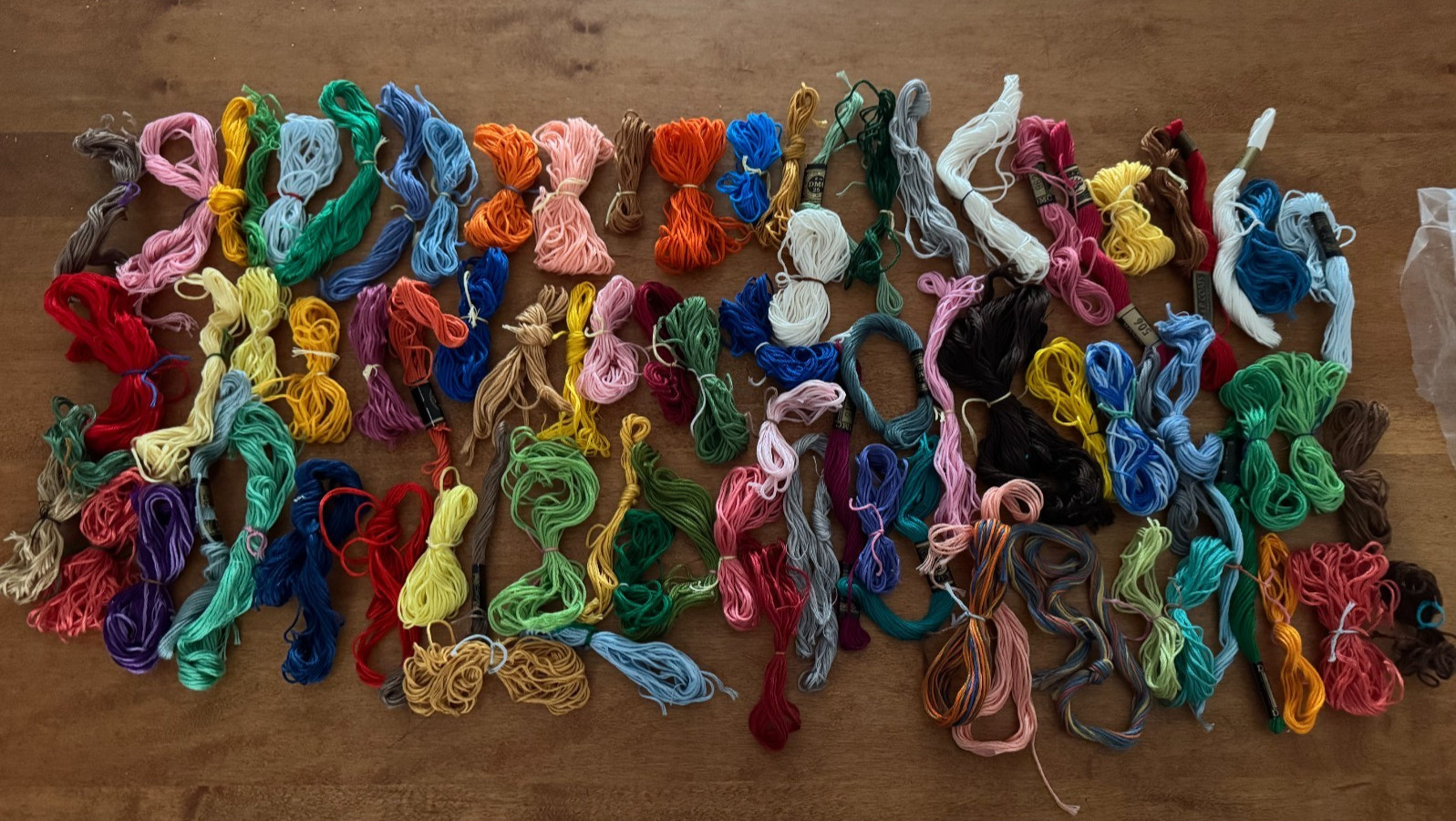 Lot ~ Multi Color Cross Stitch Floss Cotton Thread Embroidery Sewing DMC Mix