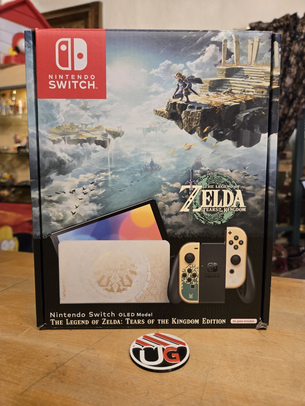 Minty Nintendo Switch OLED 128GB Zelda Tears of the Kingdom Special Edition