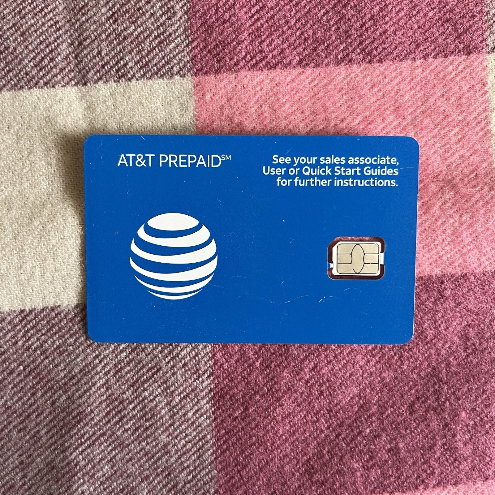 AT&T Prepaid Nano SIM Card