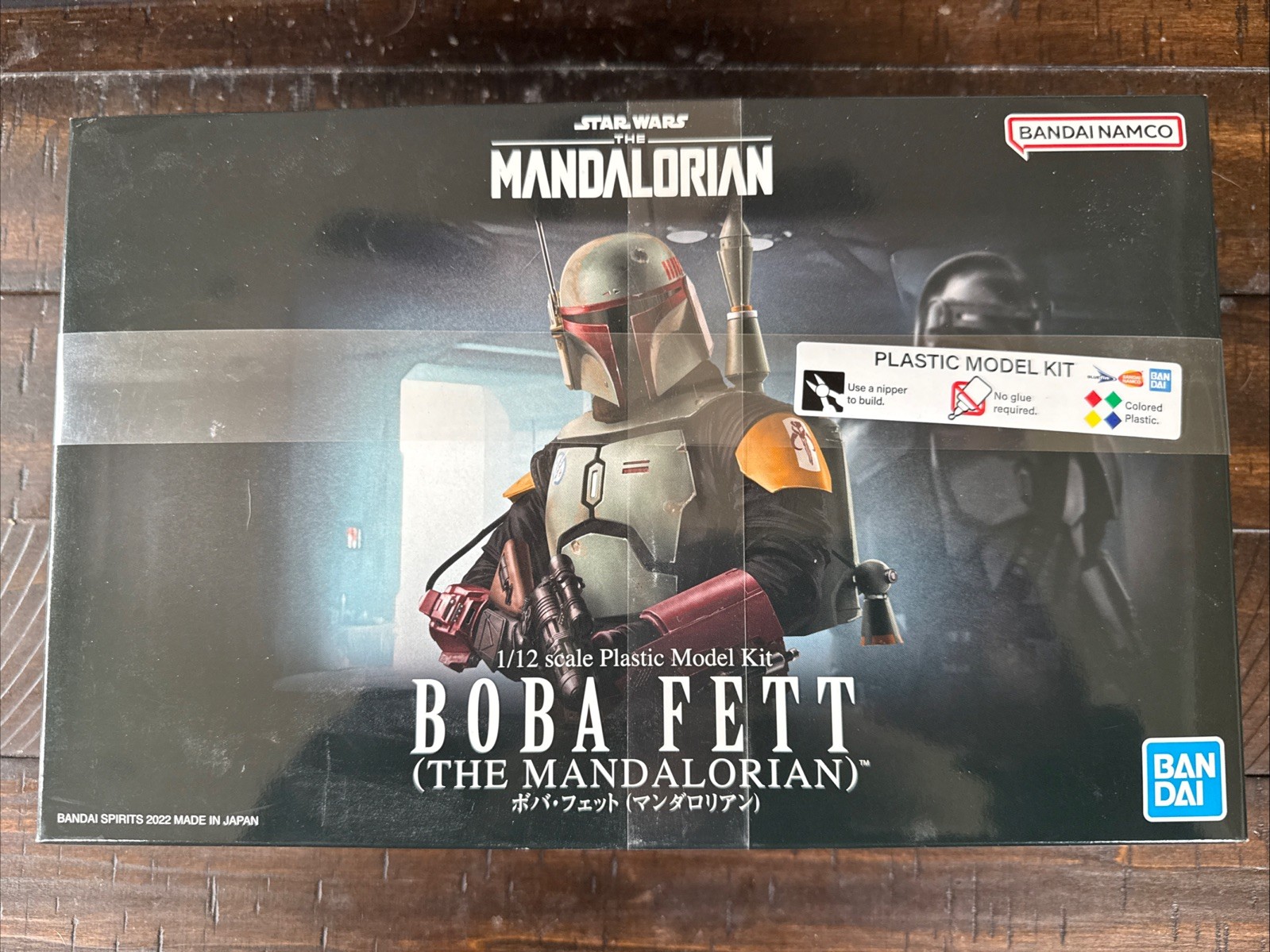 Bandai Namco Star Wars the Mandalorian Boba Fett Plastic Model Kit NEW
