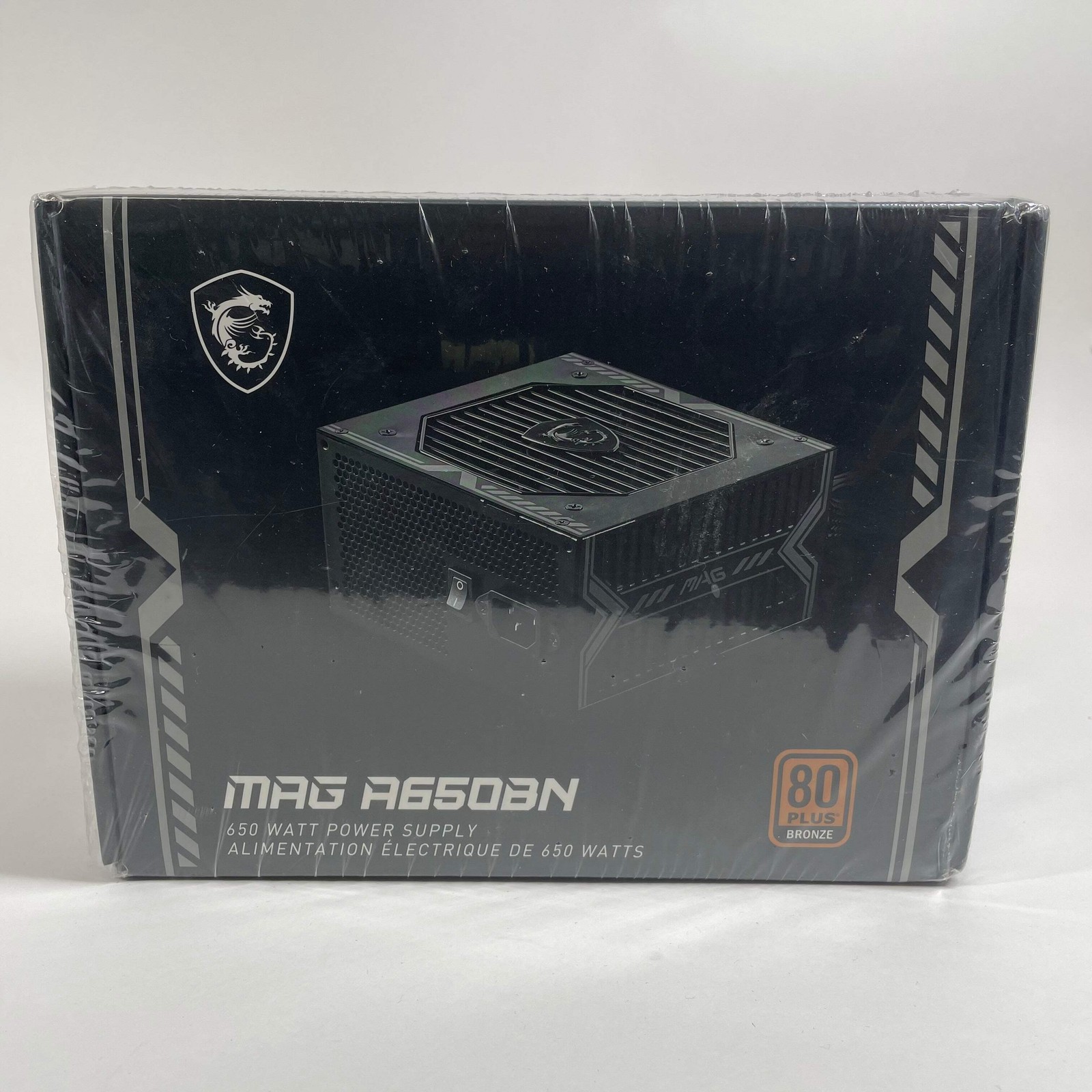 New MSi mag a650bn MAG A650BN 80 Plus Bronze 650-Watt Non Modular
