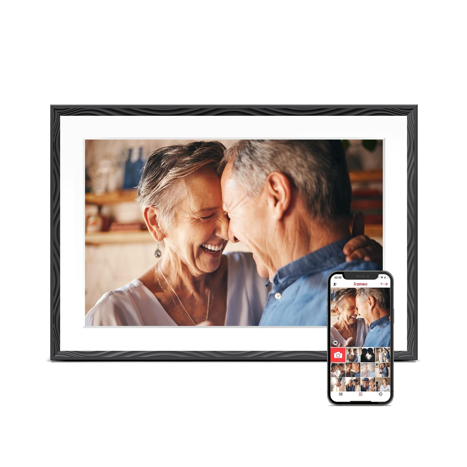 Pastigio 10.1" WiFi Digital Photo Frame - 32GB, HD Touch Screen