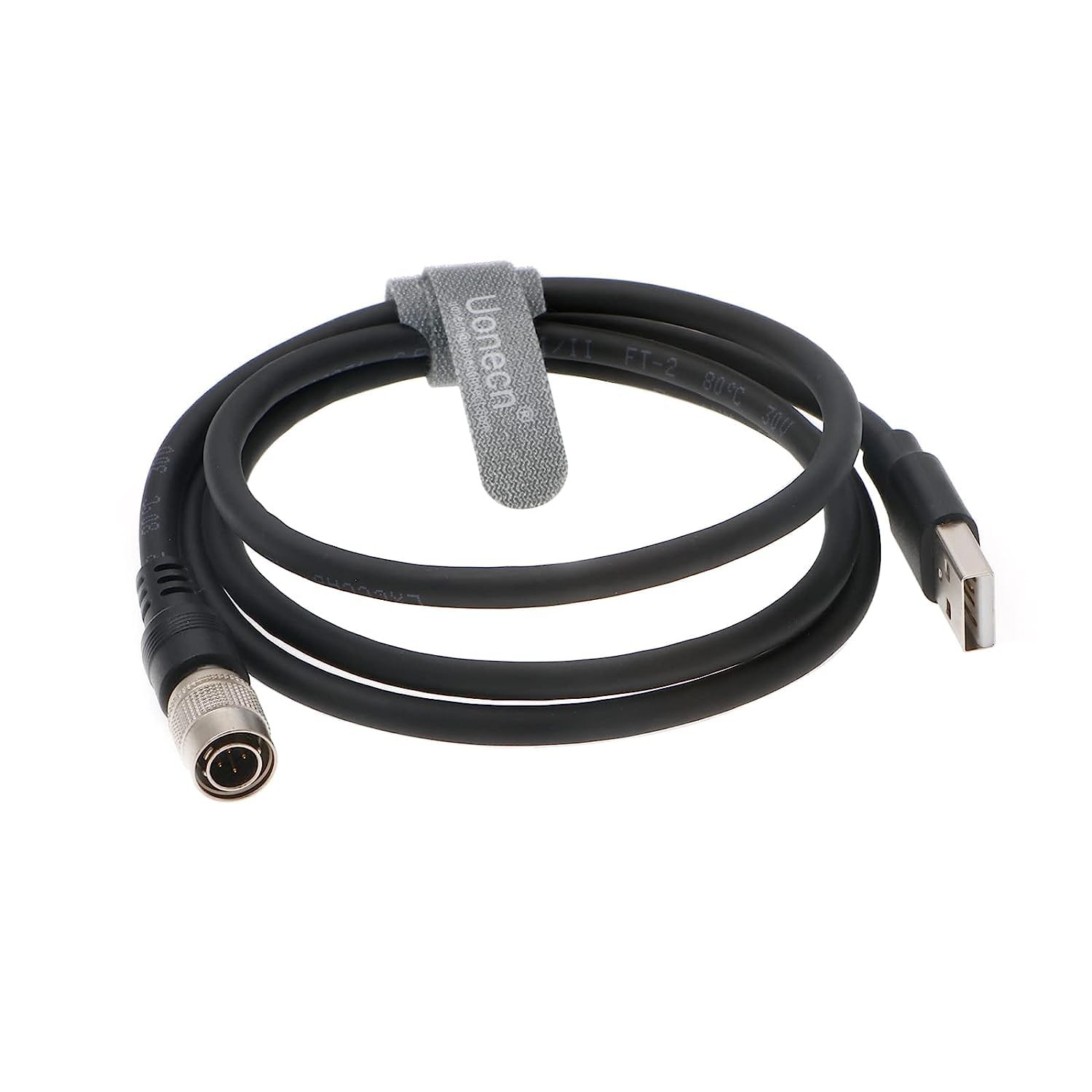 USB Plug to 4 pin Male Hirose Connetor Data Cable for Computer for Camera.