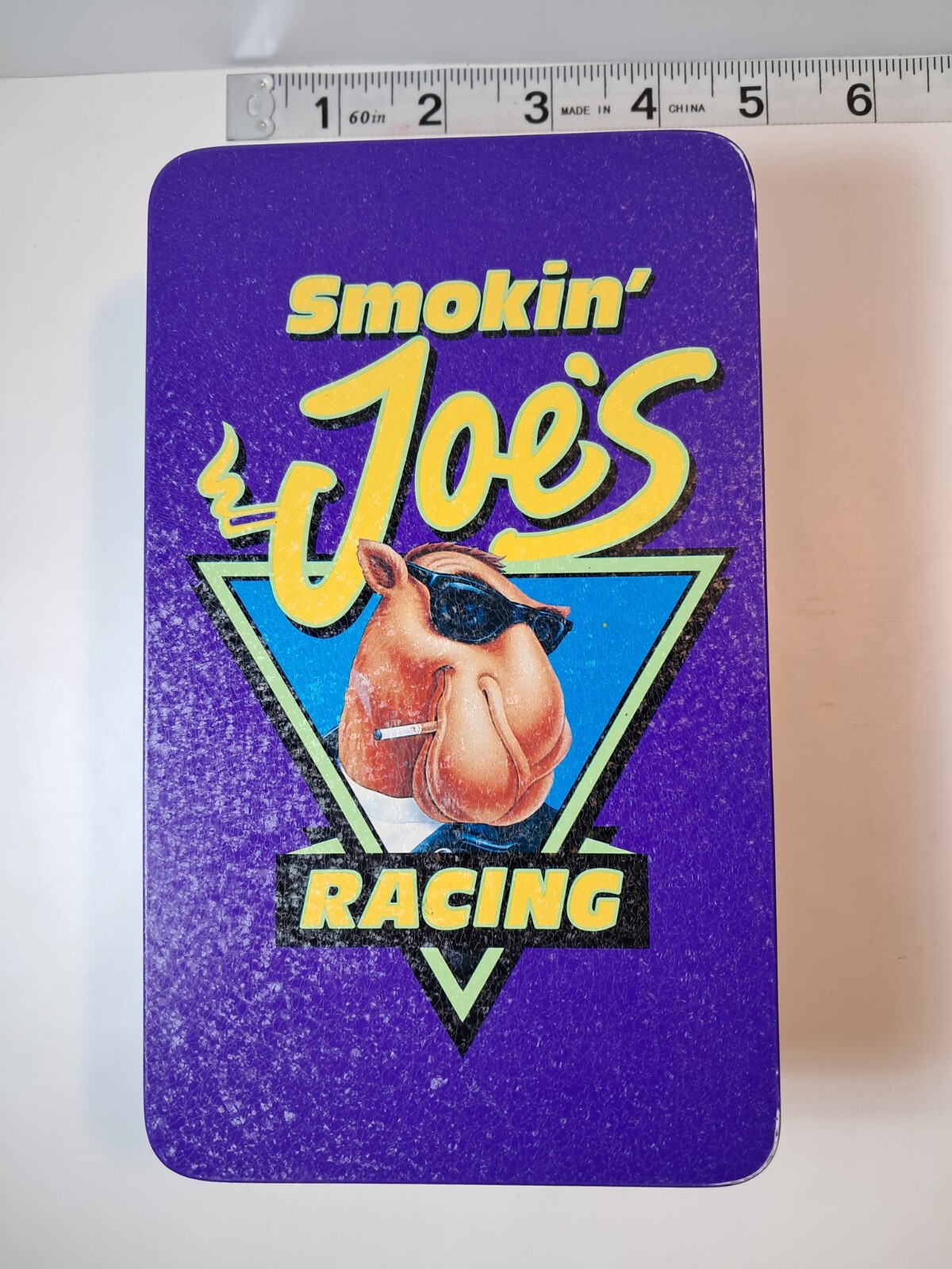 Vintage Camel Smokin' Joe Racing Tin W/ Matches NEW!  1994 Cigarette Promo