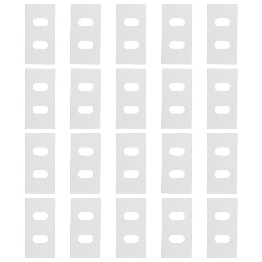 20 Pcs Vertical Blind Repair Tabs Window Blinds Replacement Parts Repair Kit