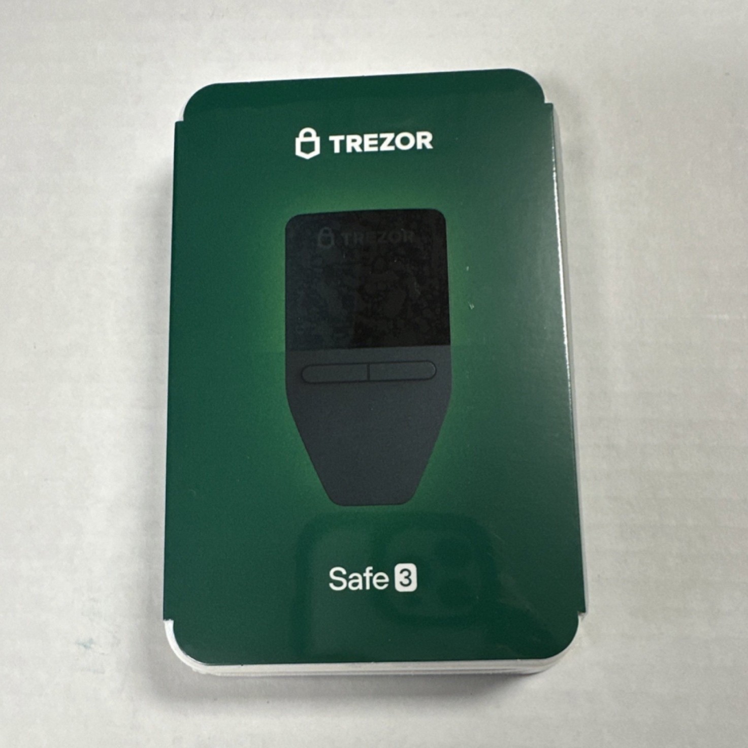 Trezor Safe 3 Stellar Silver Crypto Hardware Wallet